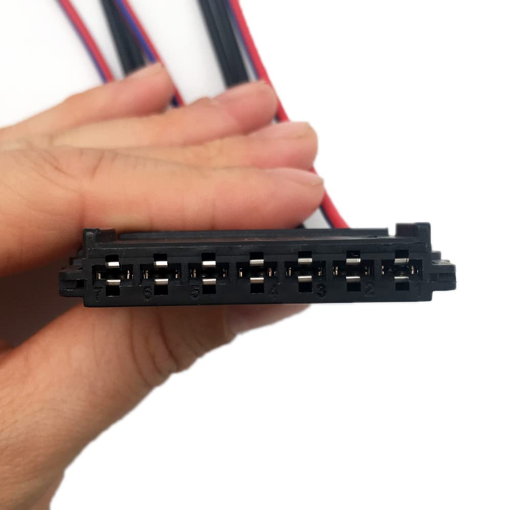 LIZAPUS Tail Light Wire Plug Harness Pigtail for Mercedes W204 W211 C200 C23, A2115450328 Compatible Replacement