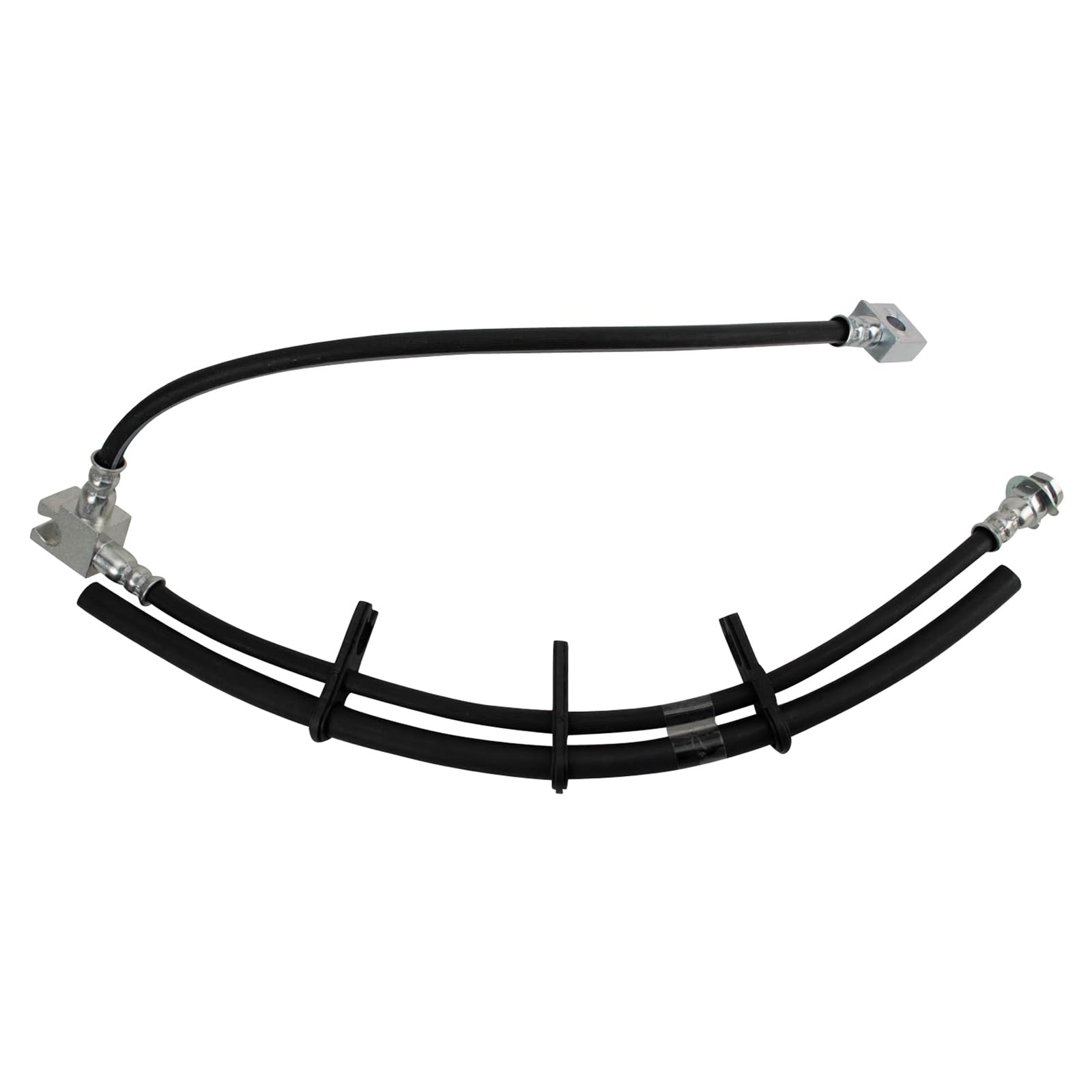 Trq Rear Brake Hose Set Compatible With 2007 Ford E-150 2003-2007 E-250 2000-2002 E-250 Econoline 2003-2005 E-350 Club Wagon E-3