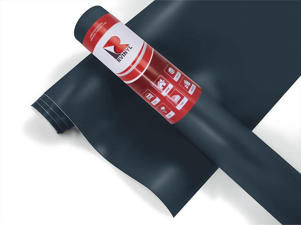 3M 2080 M27 Matte Indigo (5Ft X 22Ft) Vinyl Wrap Film Sheet With Air-Release For Cars, Trucks & More (110Sq Ft Roll)
