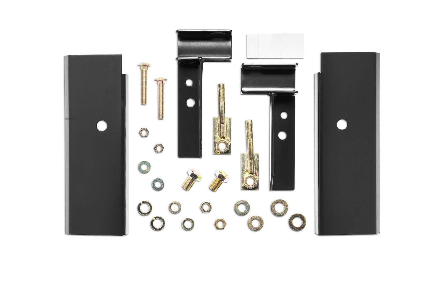 Realtruck Backrack Hardware Kit For Use W/Standard Bed, Black, No Drill | 30124 | Fits 2020-2025 Chevrolet/Gmc Silverado/Sierra 