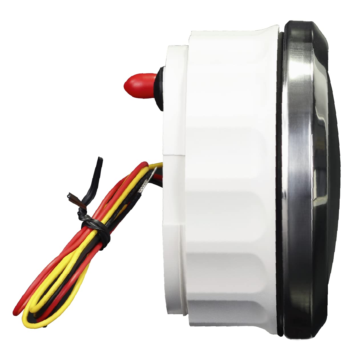 Motor Meter Racing W Pro 85Mm 3-3/8'' Gps Speedometer Digital Odometer 200 Mph/300 Kmh Waterproof Black Dial White Led For Car T