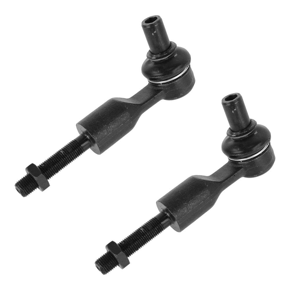 TRQ Tie Rod End Outer Pair Kit Set of 2 Suspension For Volkswagen Audi