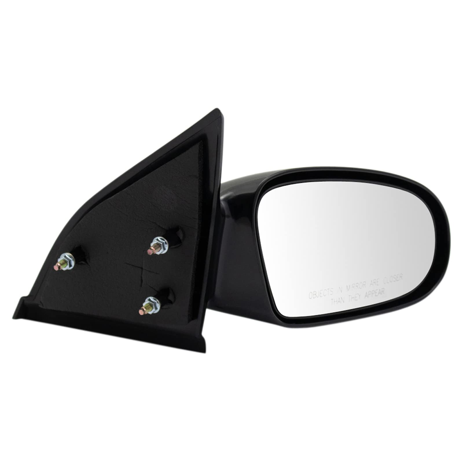 Trq Right Mirror Manual Passenger Side Compatible With 1996-2002 Saturn Sl Sl1 Sl2 1996-1999 Sw1 1996-2001 Sw2 Gm1321184