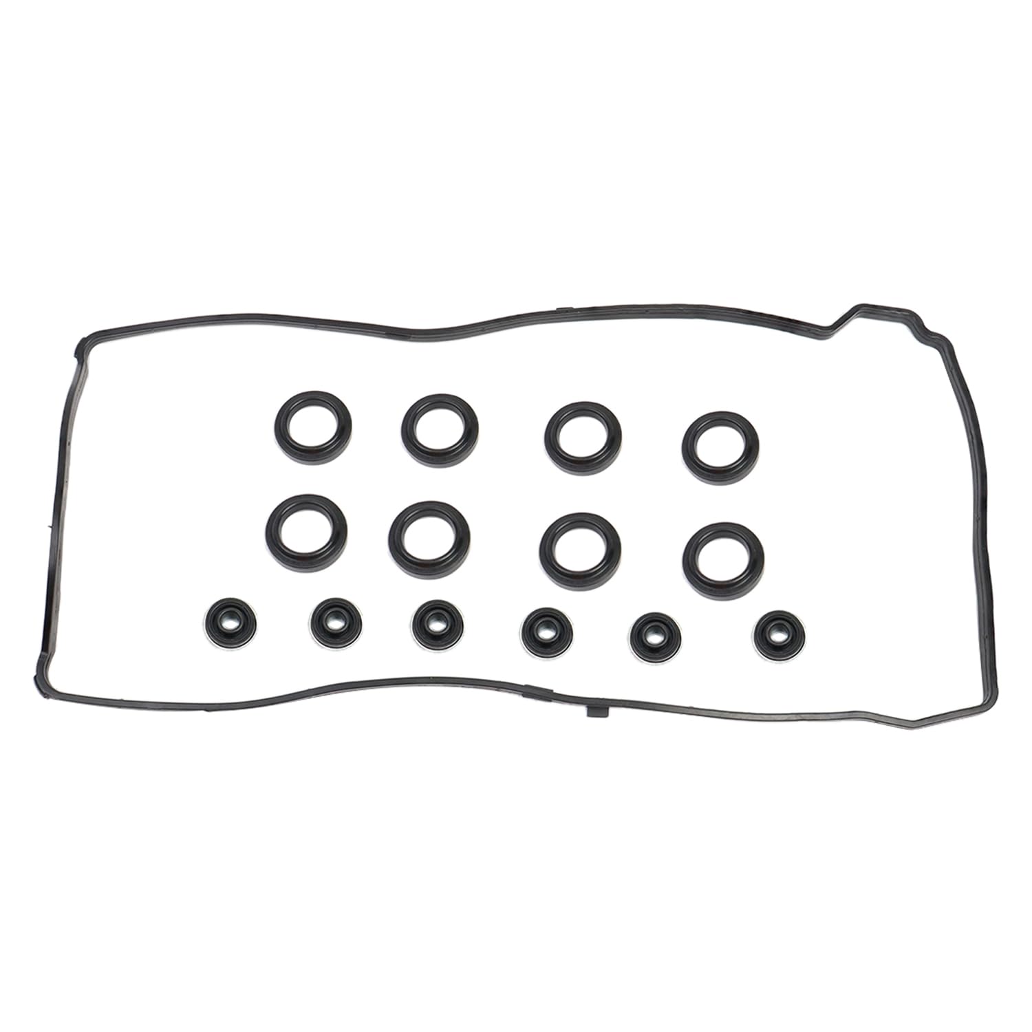 VS50614R Valve Cover Gasket Set Compatible with 2002-2015 Honda Accord, Civic, CR-V, Element, Crosstour 2004-2015 Acura CSX ILX 