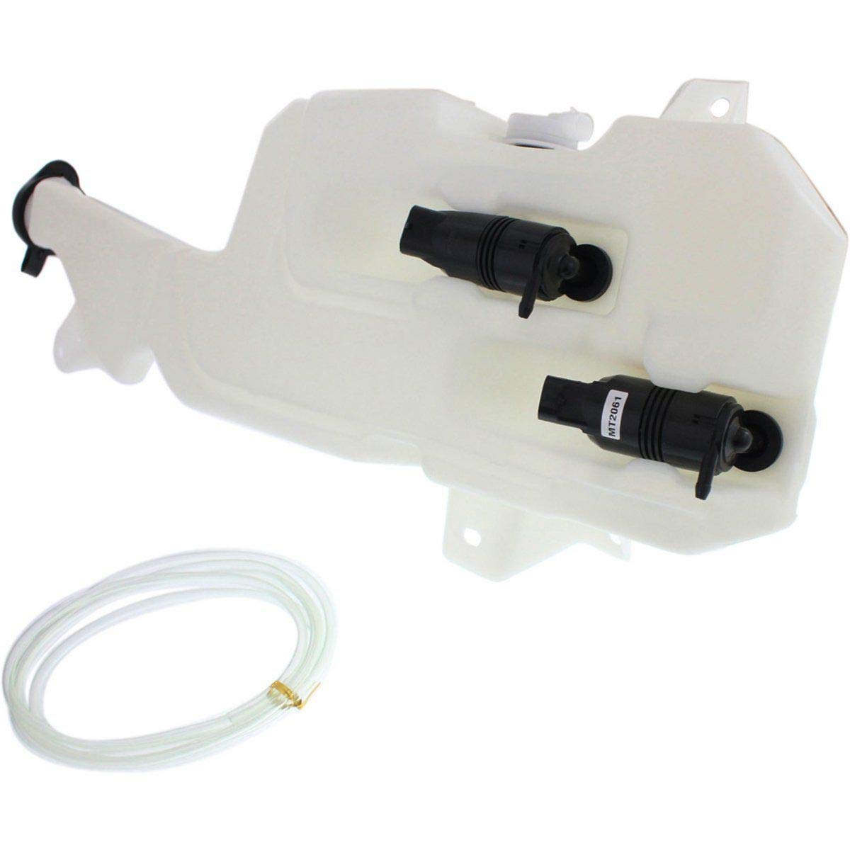 Fitrite Auto Parts New Windshield Washer Reservoir For 2007-2014 Gmc Yukon, Chevrolet Suburban, Cadillac Escalade, With Cap, Dual Pump And Sensor Gm1288171