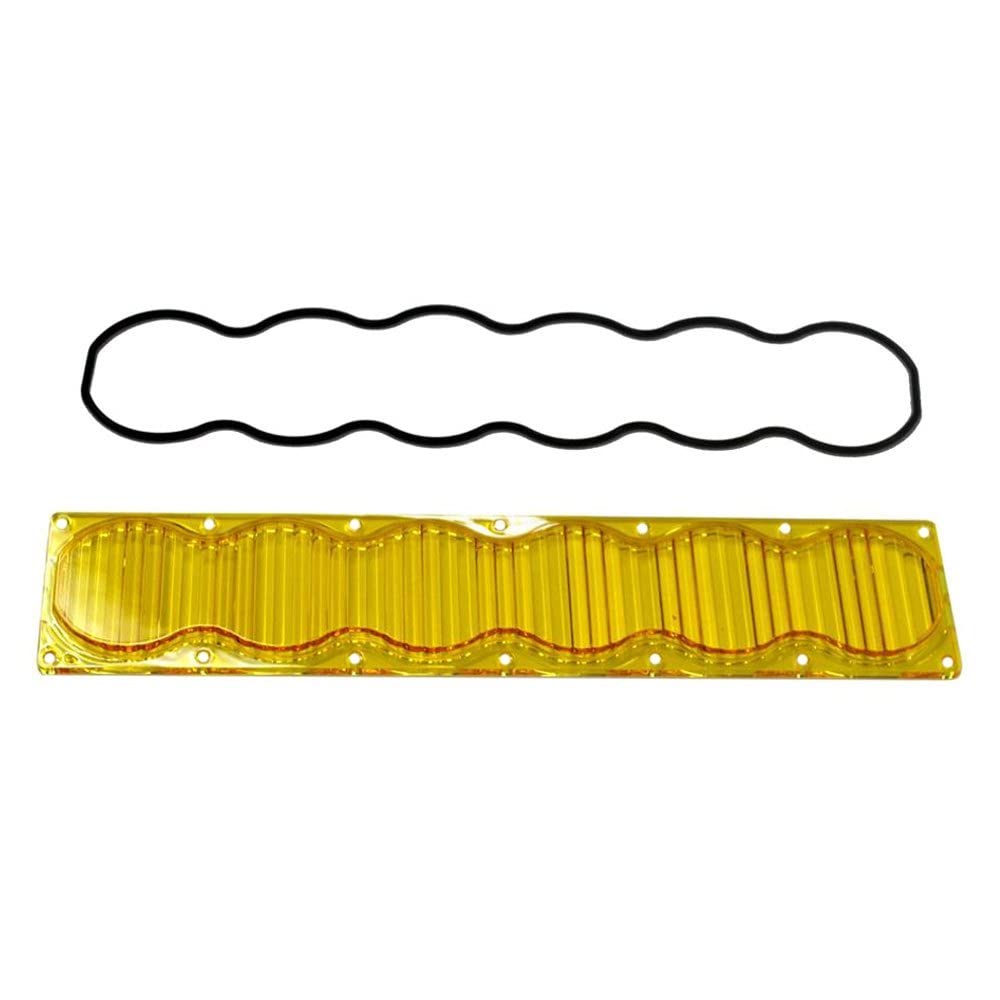 Baja Designs OnX6 Light Bar Lens Kit 10-inch (Wide Cornering; Amber)