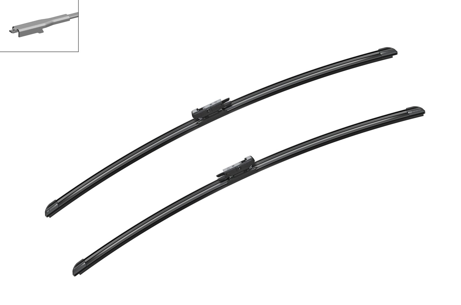 Bosch 3397014115 Aerotwin Oe Replacement Wiper Blades Driver & Passenger Side - Set Of 2 (27'' & 27'') Pinch Tab