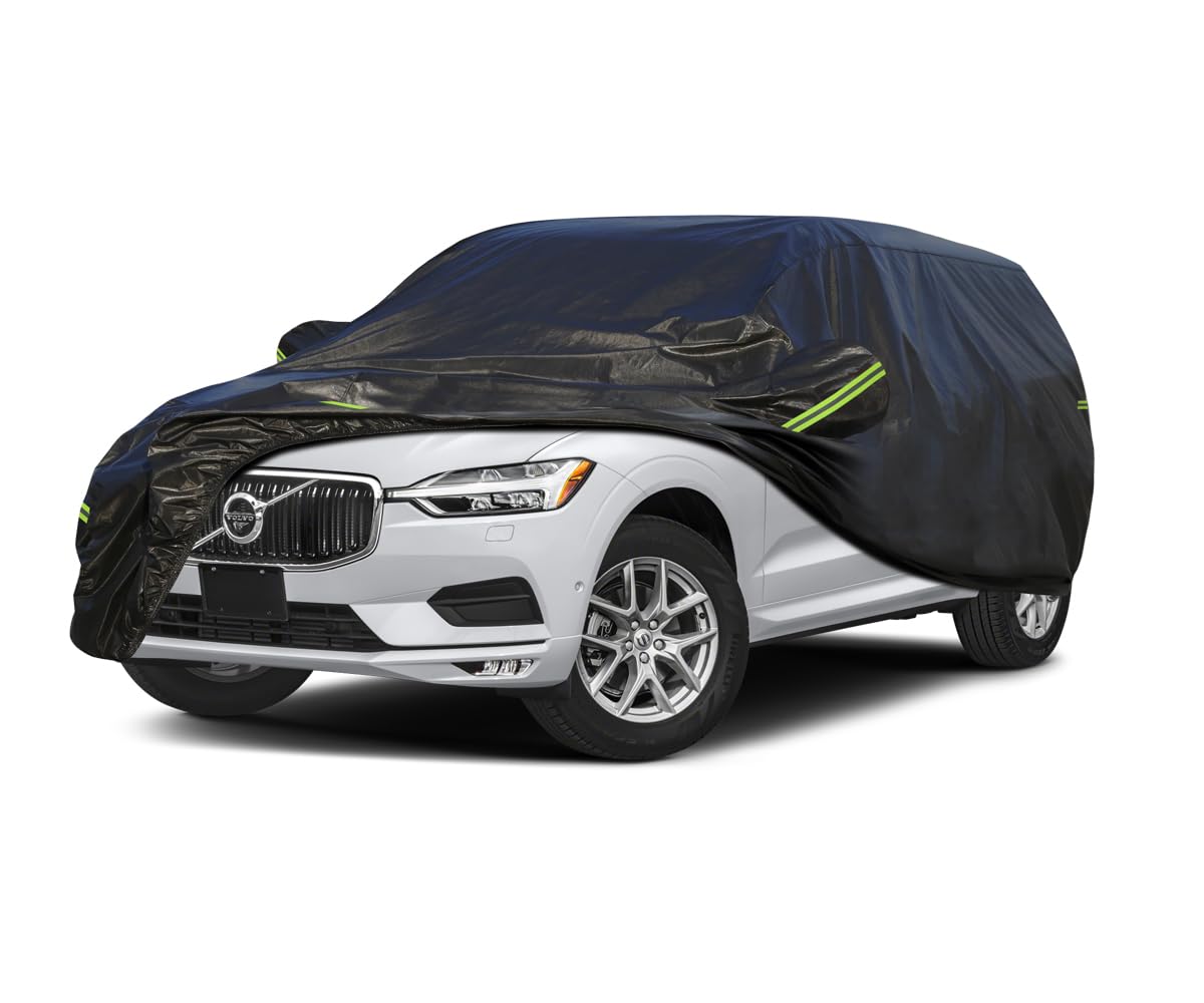 Koukou Waterproof Suv Car Cover Suitable For Volvo Xc60 From 2008 To 2025, 7 Layers Windproof All Weather Waterproof Outdoor Cov