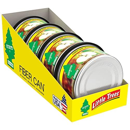 Little Trees Car Air Freshener. Fiber Can Provides A Long-Lasting Scent For Auto Or Home. Adjustable Lid For Desired Strength. G