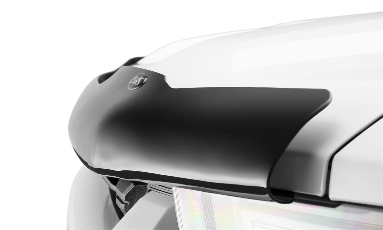 Auto Ventshade [Avs] Bugflector Ii / Hood Shield | Fits 1999 - 2007 Ford F-250/F-350/F-450/F-550 Super Duty, 2000 - 2005 Ford Excursion, 1 Pc. | Dark Smoke - 25727