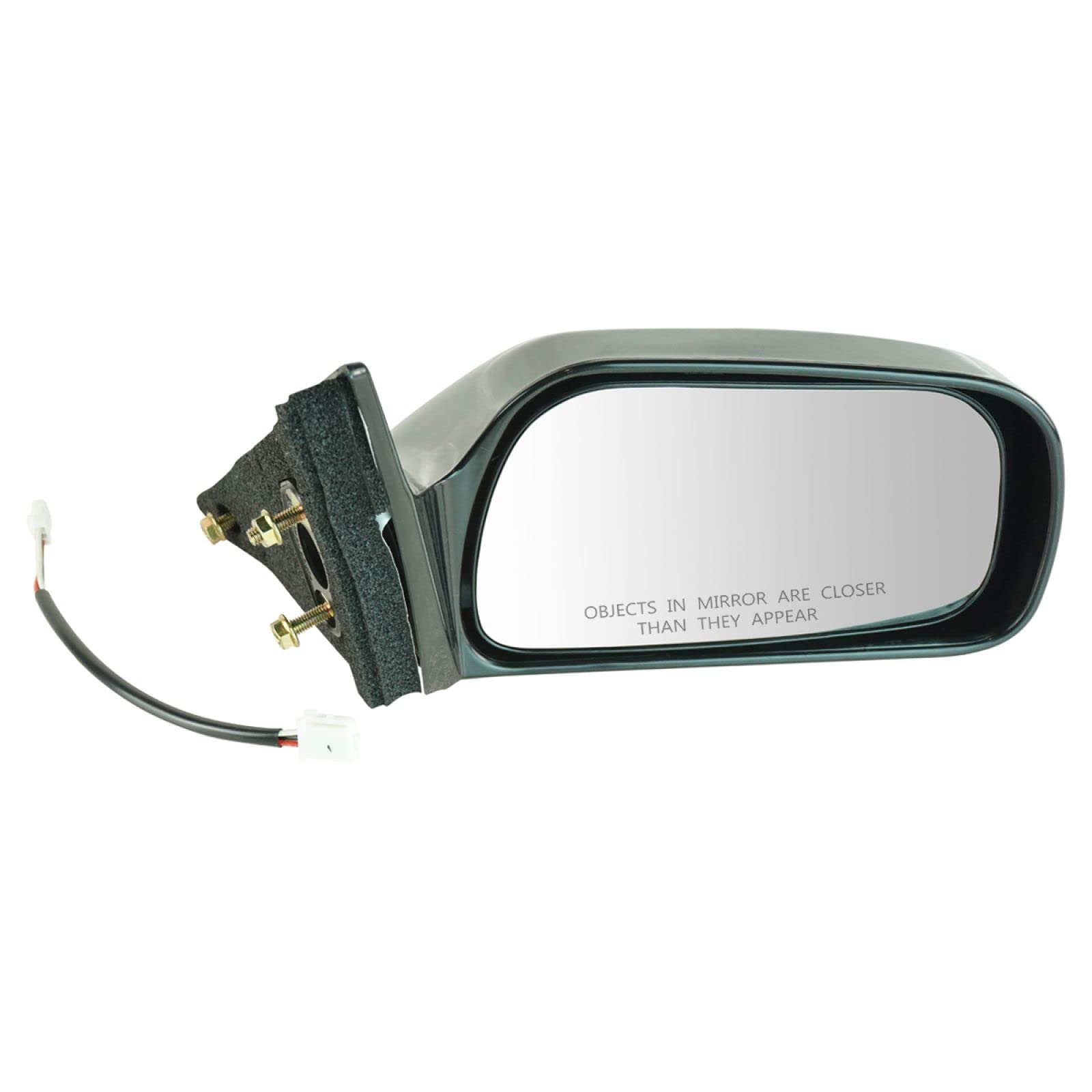 Trq Right Mirror Power Without Heat Passenger Side Compatible With 1997-2001 Toyota Camry To1321131 To1321132 To1321139