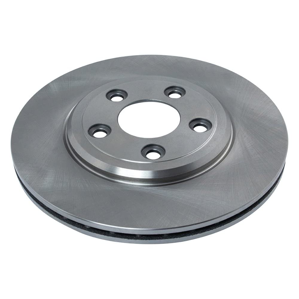 Trq Rear Brake Rotors Set Vented Compatible With 2002-2005 Ford Thunderbird 2000-2005 Jaguar S-Type 2004-2005 Xj8 2000-2006 Linc