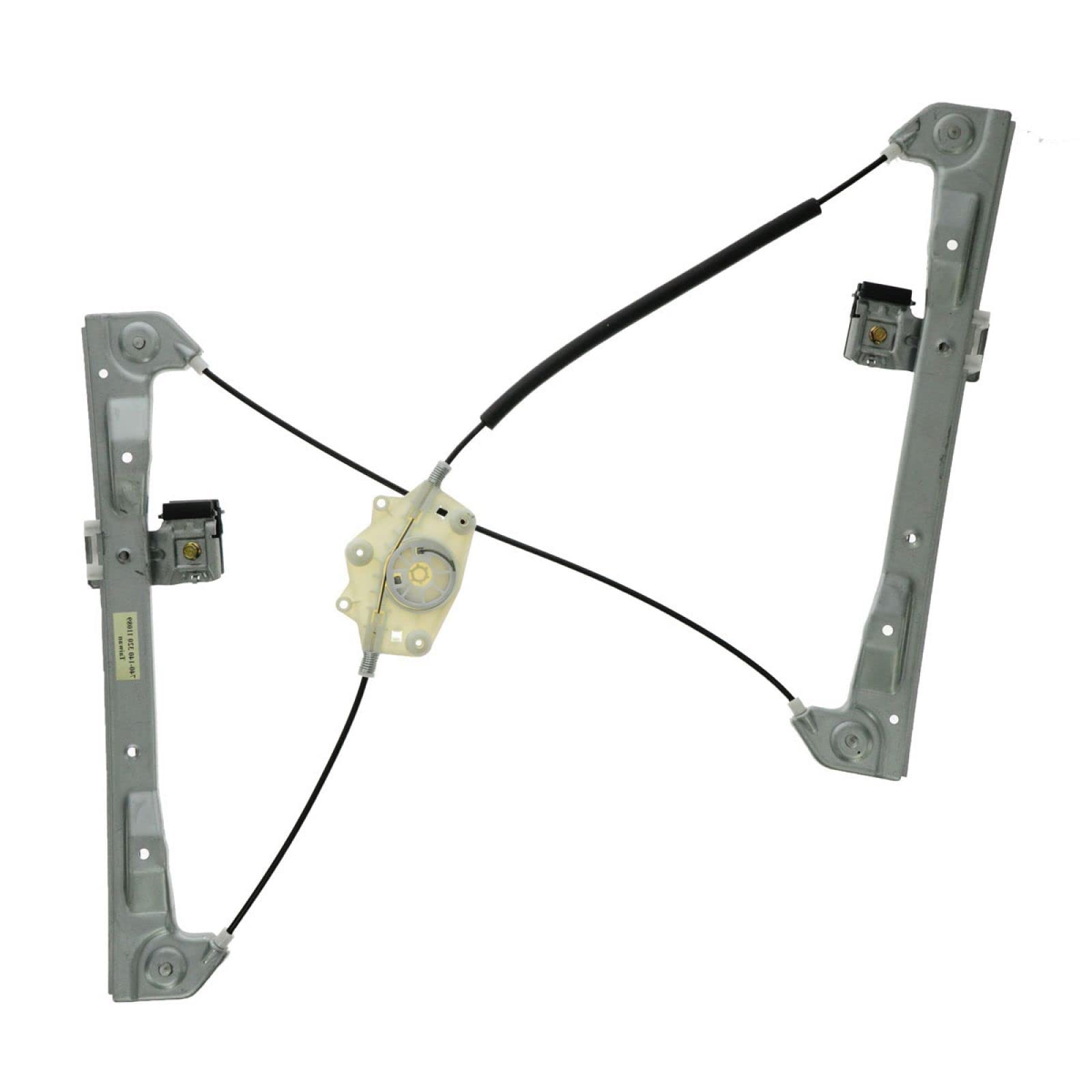 Trq Front Power Window Regulator Set Compatible With 2006-2012 Ford Fusion 2007-2012 Lincoln Mkz 2006 Zephyr 2006-2011 Mercury M