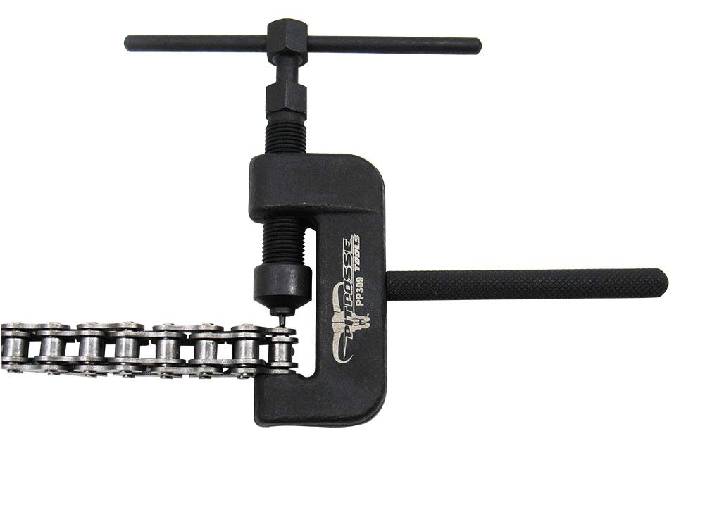 Pit Posse Pp309 Chain Breaker And Riveting Tool - 16-Piece Motorcycle Chain Cutter Tool Kit - User-Friendly & Practical - Premiu