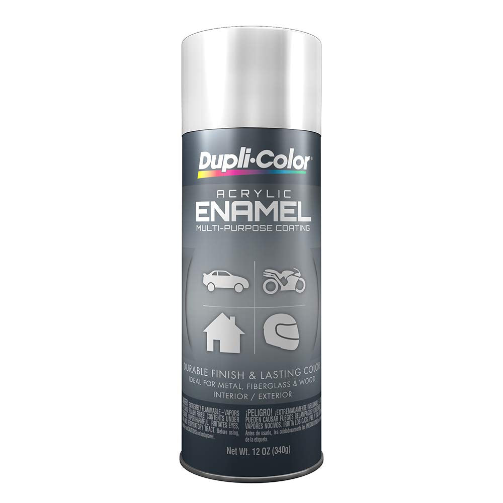 Dupli-Color Da1670 Multi-Purpose Acrylic Enamel Spray Paint - Gloss White Osha White - 12 Oz. Aerosol Can