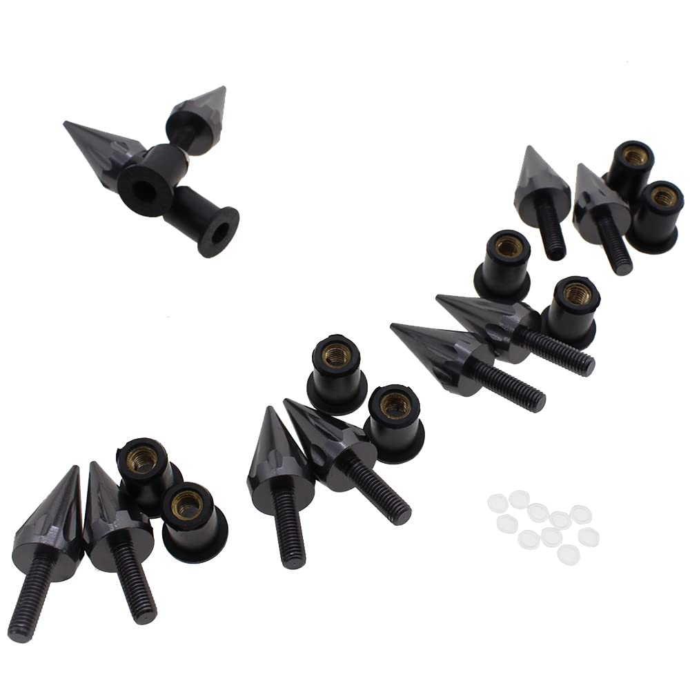 Procnc Motorcycle Spike Windshield Bolts Screw Nuts Fit For Honda Cbr 600Rr 1000Rr For Suzuki Gsxr 600 750 1000 For Yamaha R1 R6