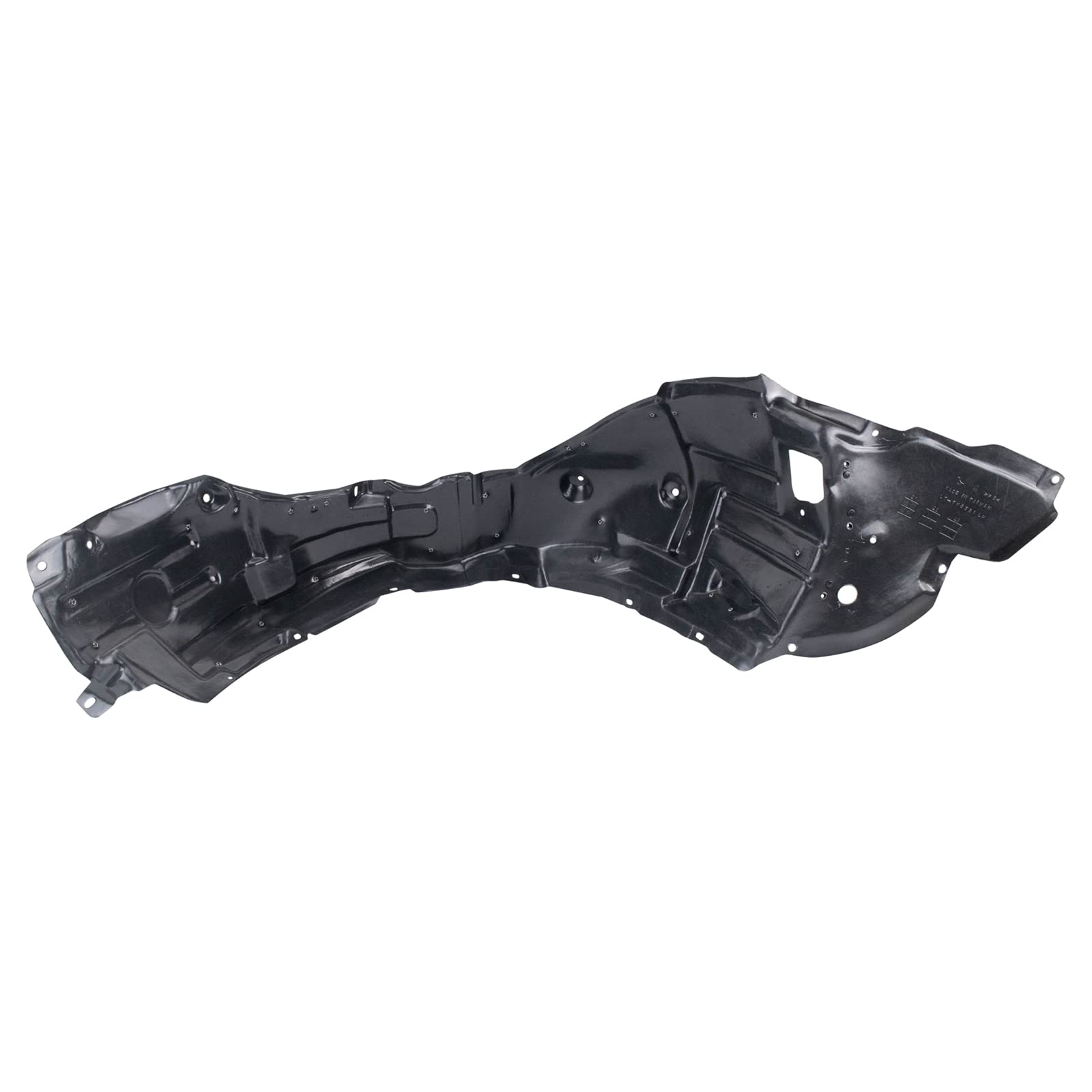 Trq Inner Fender Liner Set Compatible With 2009-2010 Lexus Is250 Lx1248115 Lx1249118