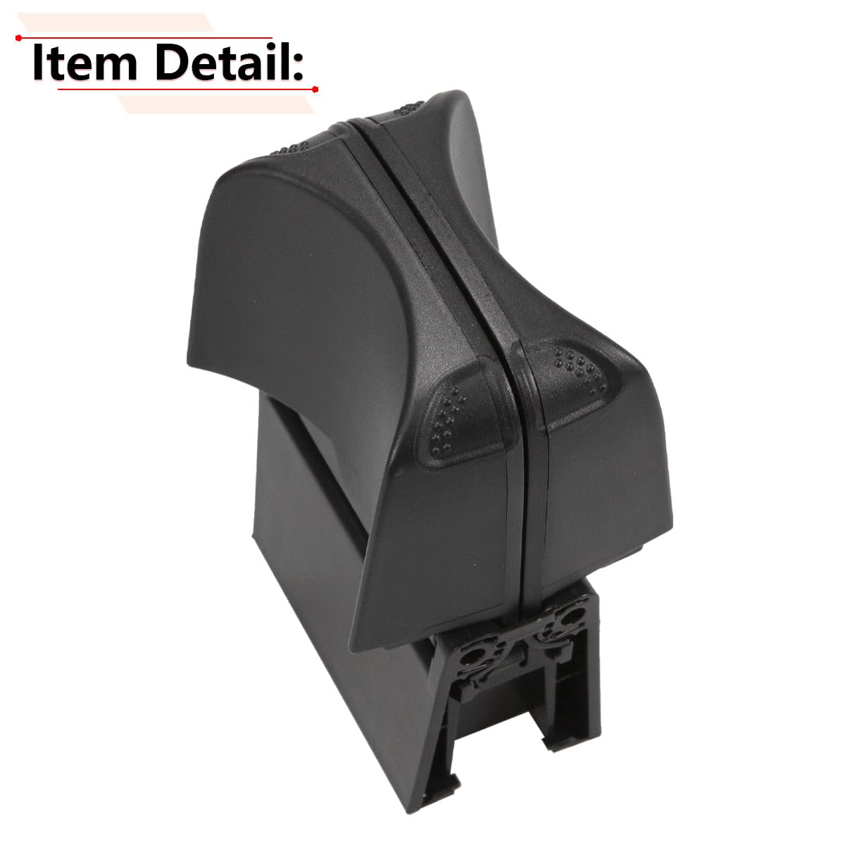 Rlb-Hilon Cup Holder Insert Compatible With Honda Hrv Hr-V 2016 2017 2018 Year, For 77230-T7W-A02Za