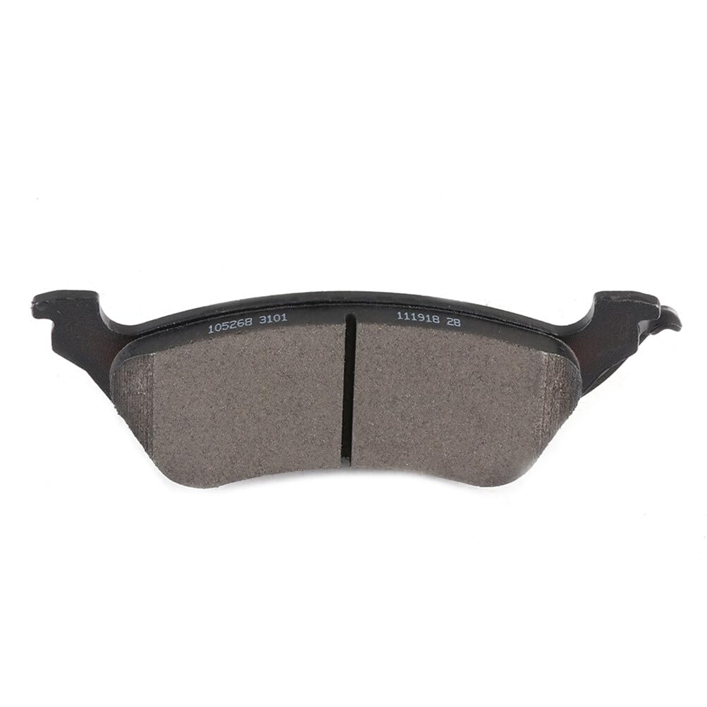 Cciyu D857 D858 Front & Rear Semi-Metallic Disc Brake Pads Kit For Chrysler Town & Country 2001-2007,For Dodge Caravan 2001-2007
