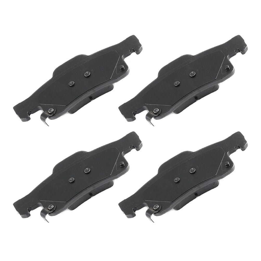 Cciyu D1498 Rear Semi-Metallic Disc Brake Pads Kit For Dodge For Durango 2011-2018,For Jeep Grand Cherokee 2011-2019 4Pcs