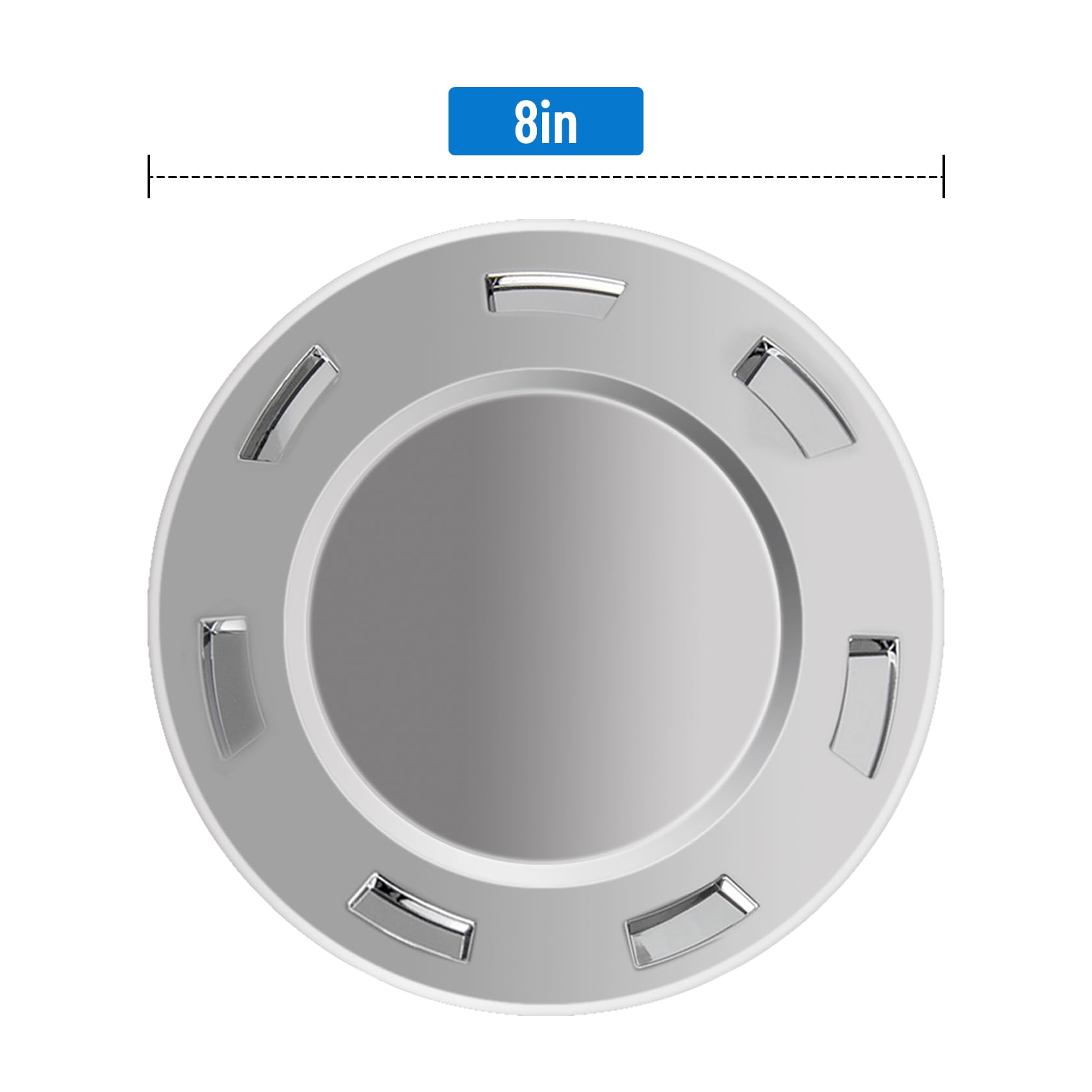 B4B BANG 4 BUCK Chrome Wheel Center Hub Cap Replacement for Cadillac Escalade 2007-2014, 22" 7 Spoke, 4 pcs, 69mm
