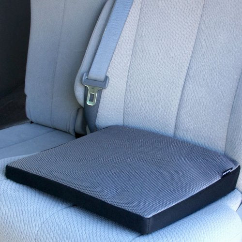 Yupbizauto Breathable Ergonomic Wedge Car Seat Cushion & Office Chair Support Comfortable Pressure-Relief Pad for Back & Tailbon