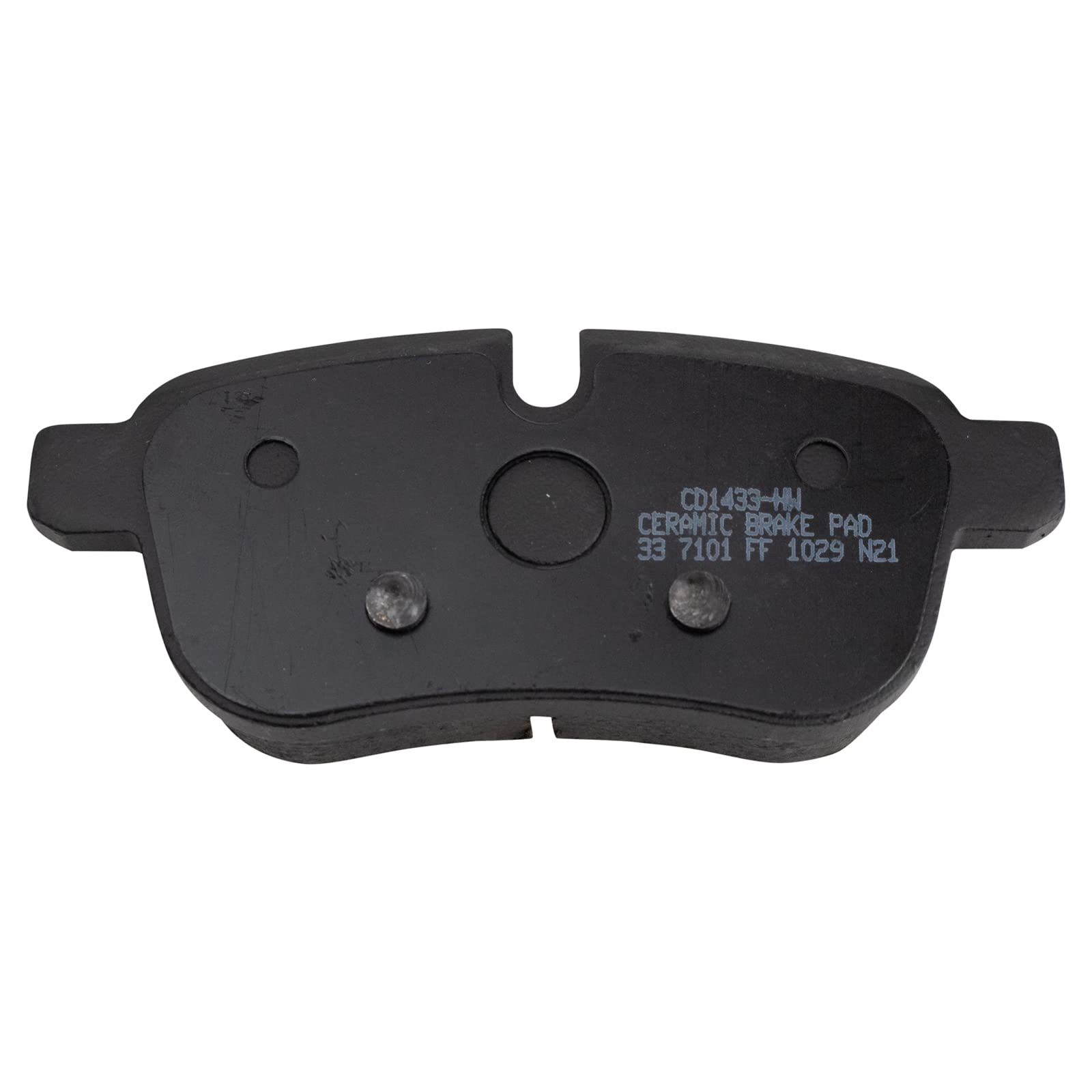 TRQ Rear Brake Pads Ceramic Compatible with 2009-2016 BMW Z4