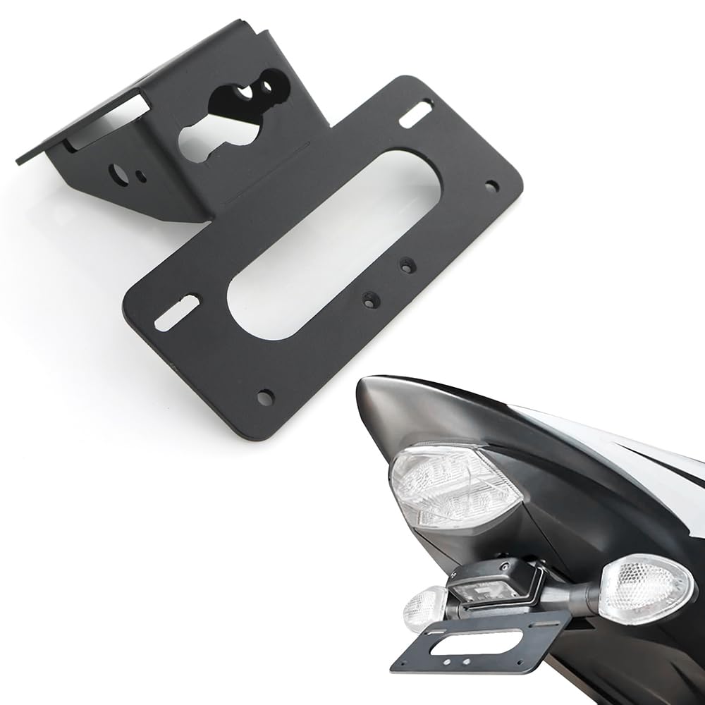 Xitomer Tail Tidy, Fender Eliminator Fit For Gsx-S 1000 Gsxs 1000F 2015-2024/ Gsx-S750 2017 2018 2019-2024, Fit The Stock License Plate Light, Compatible With Oem Aftermarket Turn Signal