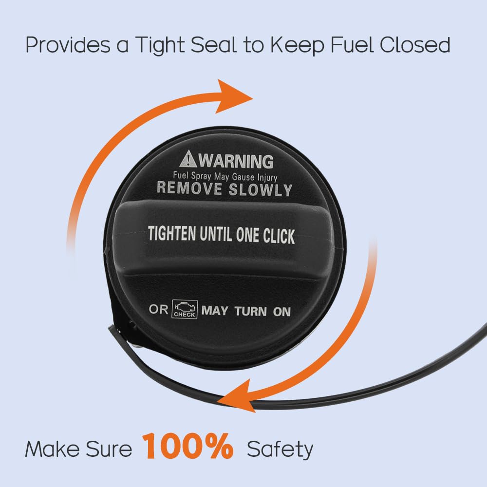 Fuel Tank Cap Gas Cap Compatible with Hyundai Accent Azera Elantra GT Entourage Equus Genesis Coupe Santa Fe Sonata Tucson Velos