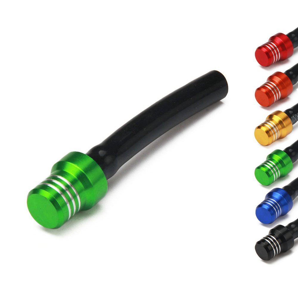 Anxin Motorcycle Gas Cap Air Vent Hose 3 Pcs Fuel Oil Tank Valve Tube Breather Cnc Universal For 50-450Cc Klx Kx Klr Kfx Atv Dir