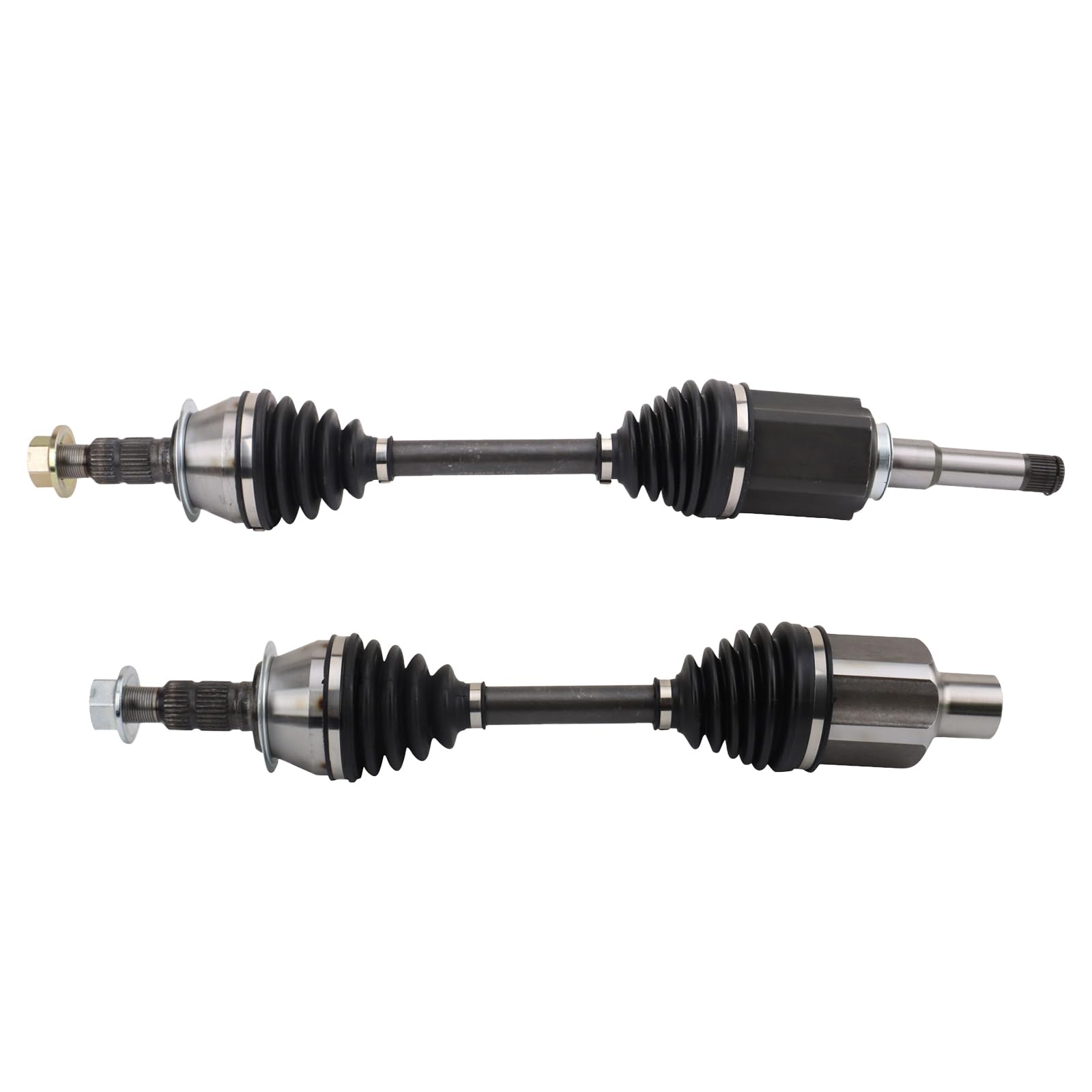 TRQ Front CV Axle Shaft Assembly Set Compatible with 2018-2021 Chevrolet Equinox