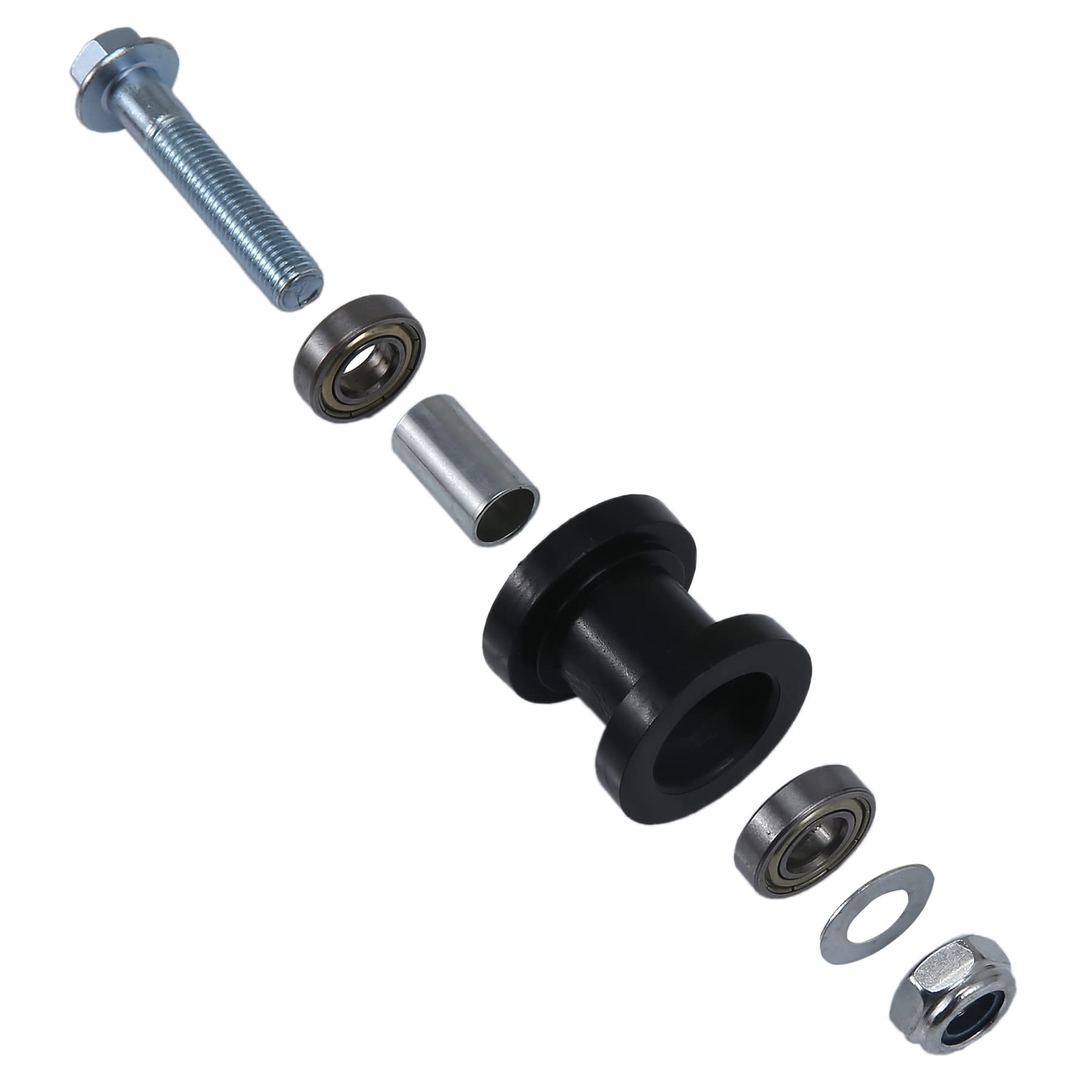 Stylemafia 8mm and 10mm Chain Roller Pulley Tensioner Wheel Guide Per for Motorcycle Mini Bike Atv 125cc 140cc 160cc SSR XR125 C