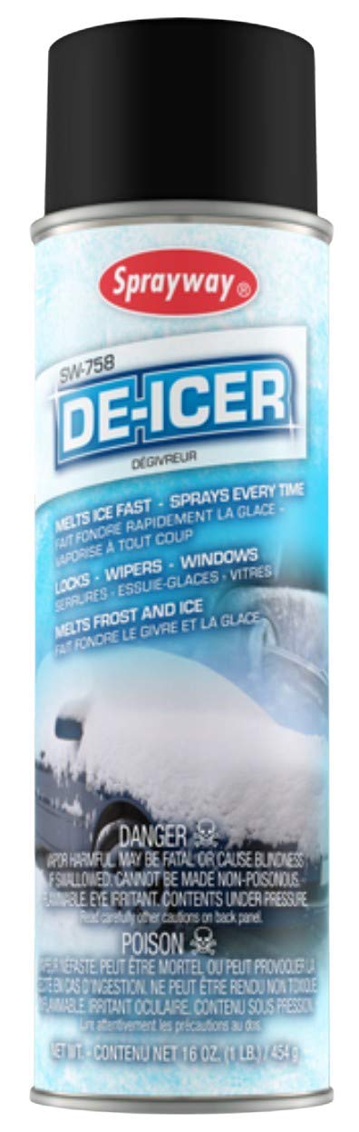 Sprayway Sw758 Industrial De-Icer, 16 Oz