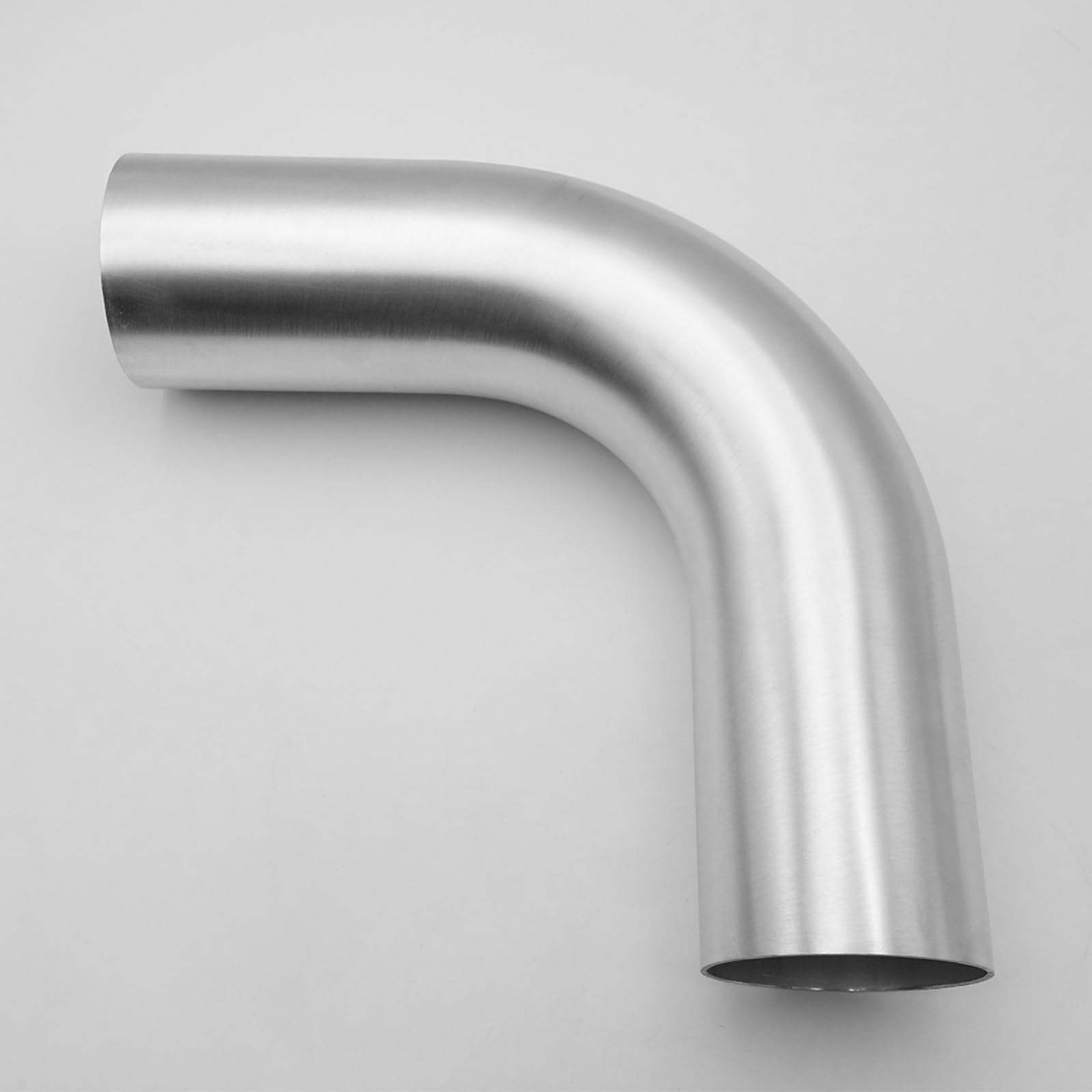 Ac Performance 2.75'' (70Mm) Od 90 Degree Aluminum Elbow Intercooler Pipe Air Intake Tube, 1.5D Radius, Brushed Finish