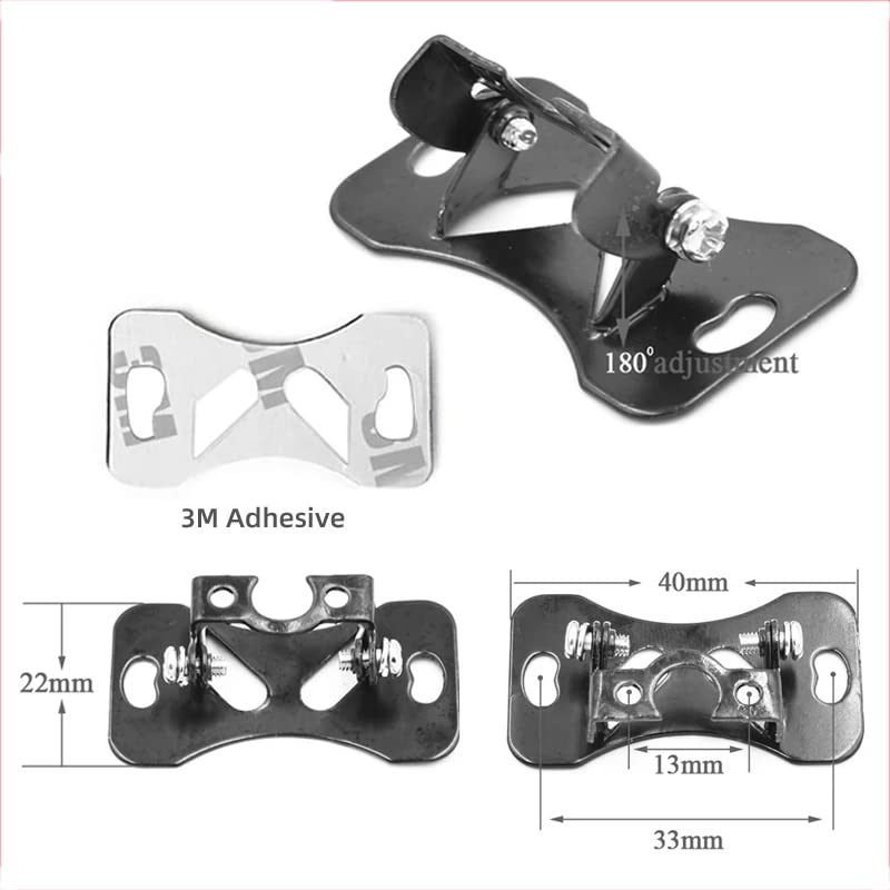 Thtrht 3 Pack Car Rear Camera Holder Mounting Bracket Auto Dash Cam Rearview Camera Mount Stand Vehicle Suv Truck Rv Backup Dvr