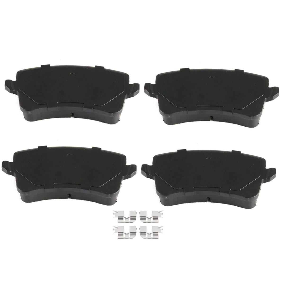 Eccpp Rear Semi Metallic Disc Brake Pad Set - 4Pcs Fit For Audi A4 2009-2016, A5 2010-2014, S5 2008-2017