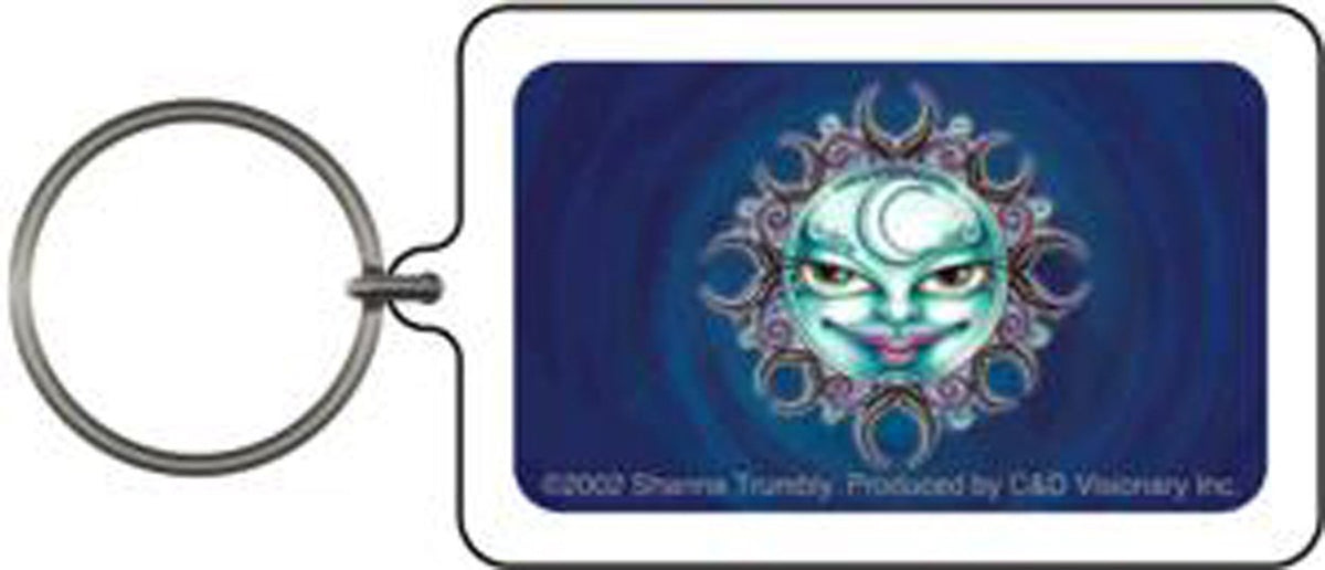 C&D Visionary Licenses Products Shanna Trumbly Full Moon Lucite Key Chain