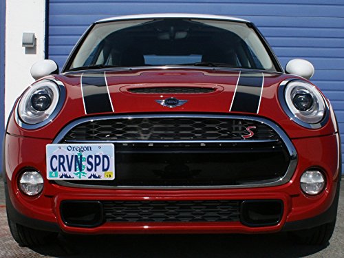 Cravenspeed Platypus License Plate Mount Compatible With Mini Cooper (F56) 2014-2021 | No Drilling | Installs In Seconds | Made Of Stainless Steel & Aluminum | Made In Usa