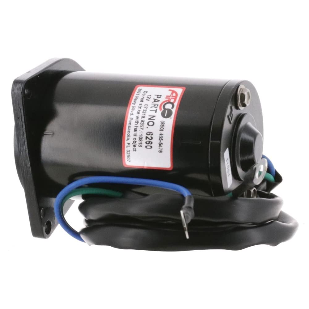 Arco 6260 Tilt Trim Motor For Yamaha 90 Hp (1992-2002), 50-90 Hp (1992-1995), 40 Hp (1994), 70-90 Hp (1996)
