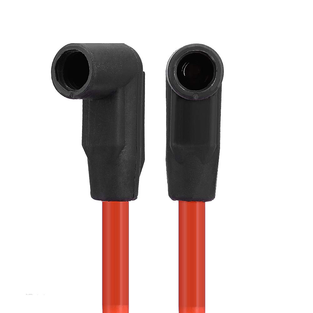 Vkinman 10.5 Mm High Performance Spark Plug Wire Set For Hei Sbc Bbc 350 383 454 Electronic (9Pcs)