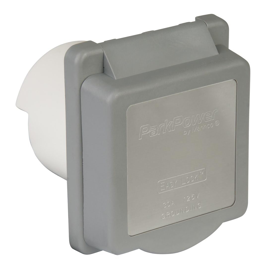 Parkpower By Marinco 301Elrv.G 30A Rv Standard Gray Inlet