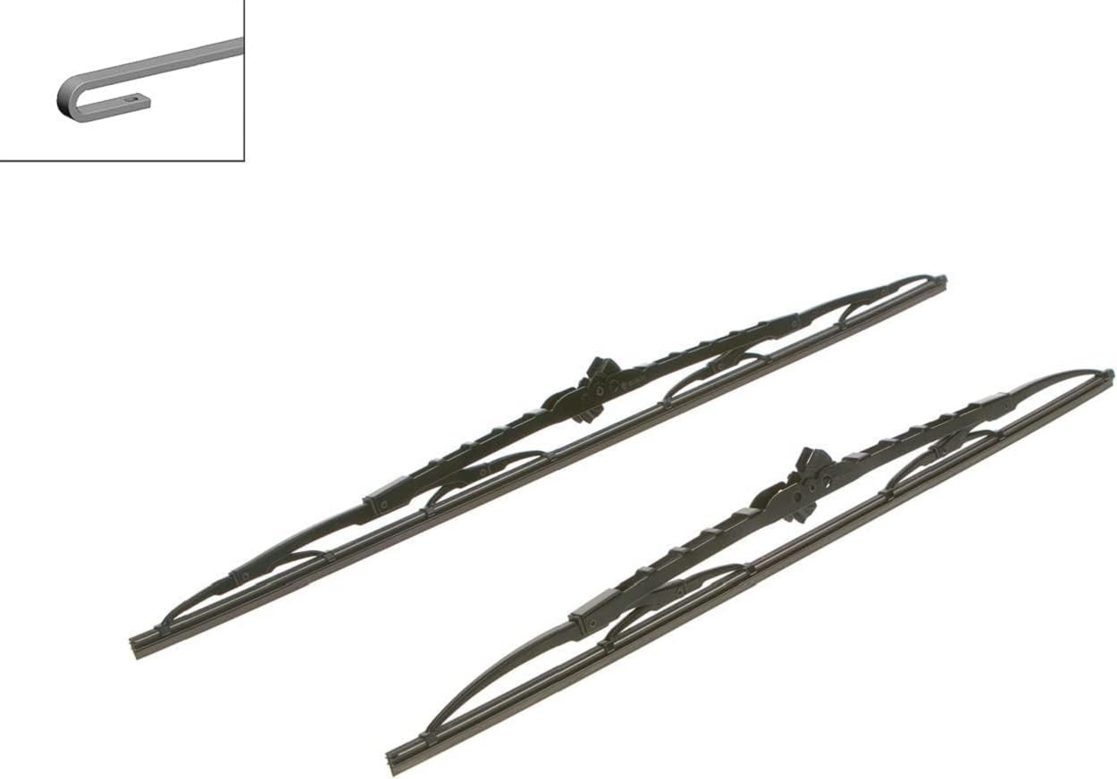 Bosch 3397001543 Twin Standard Original Equipment Replacement Wiper Blade - 24'/22' (Set Of 2)