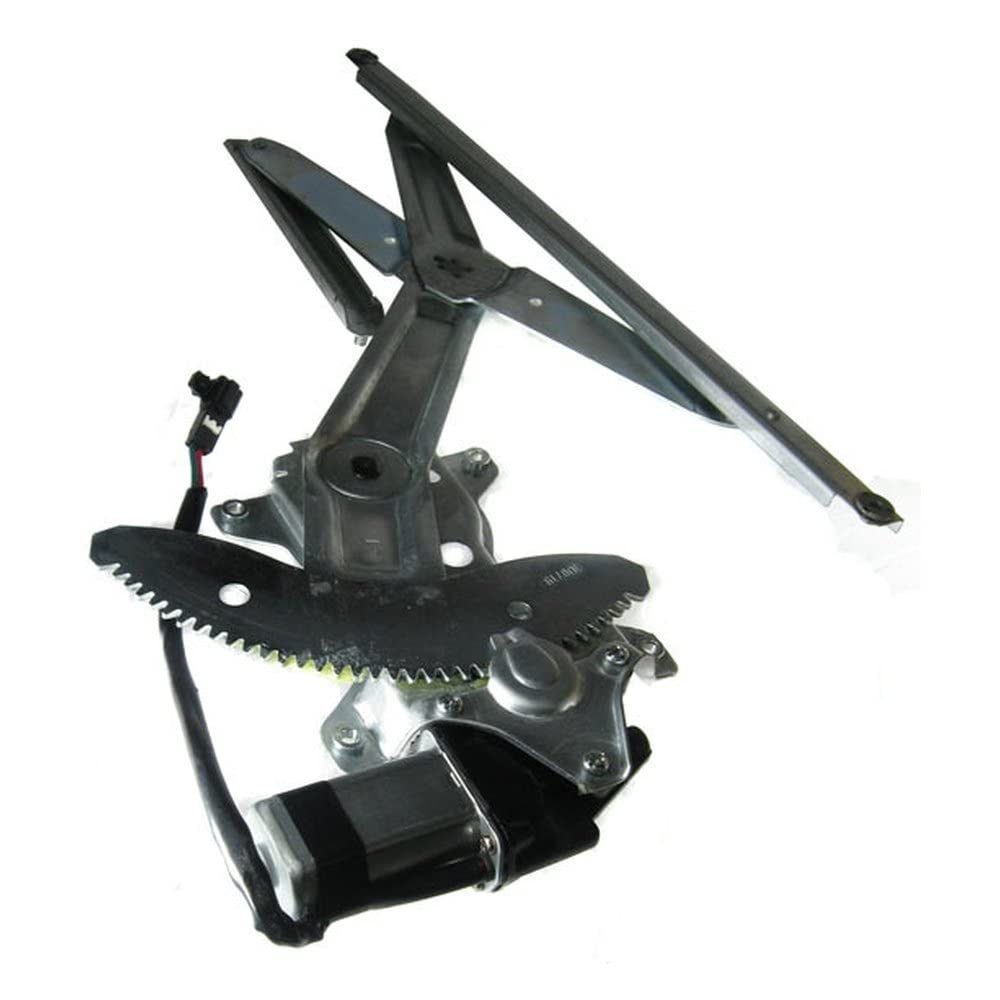 Trq Front Left Power Window Regulator & Motor Assembly Drivers Side Compatible With 1998-2002 Chevrolet Prizm Toyota Corolla