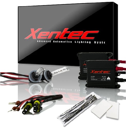 Xentec 880 (881/889) 12000K HID Xenon Bulb Bundle with 55W EP Alloy Slim Ballast (Blue Violet)