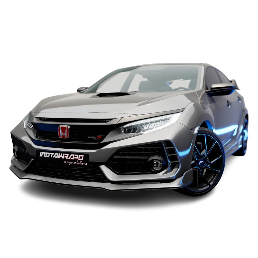 3M Car Wrap Roll 2080 Gloss Anthracite | G201 | (5Ft X 5Ft (25 Sq/Ft)) | Automotive Vinyl Wrap For Cars - Car Interior Wrap & Ex