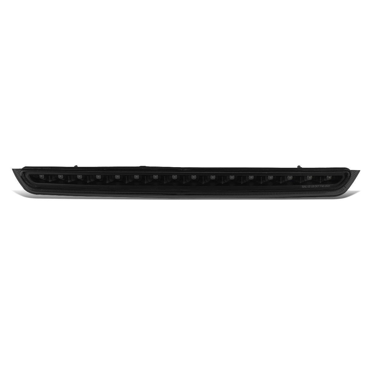 DNA MOTORING 3BL-CMTY07-LED-BK-SM Black Housing LED Third Tail Brake Light [Compatible with 07-14 Chevy Suburban 1500 2500/07-14