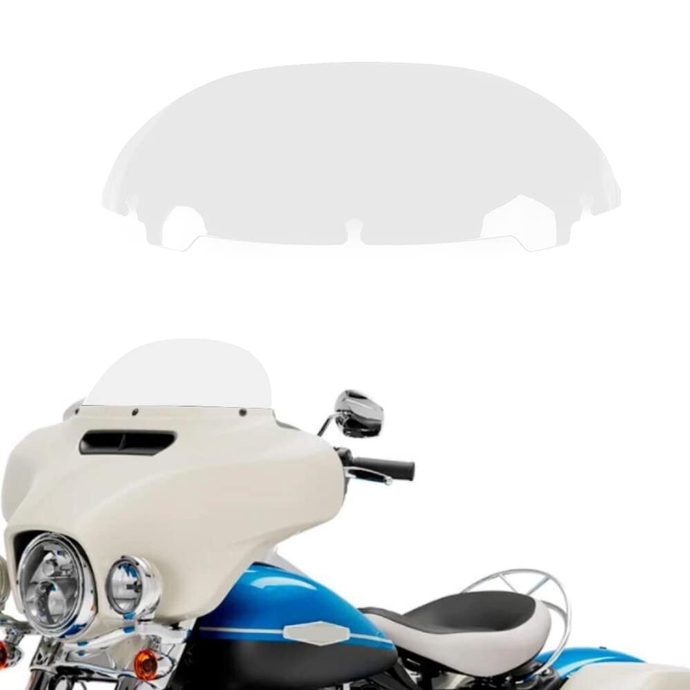 Wynmoto Clear 7 Tint Windshield Windscreen Compatible For 2014-2022 Harley Davidson Touring Street Glide Electra Glide Flht Flhtcu Ultra Classic Glide Flhx Flhtk 14-22