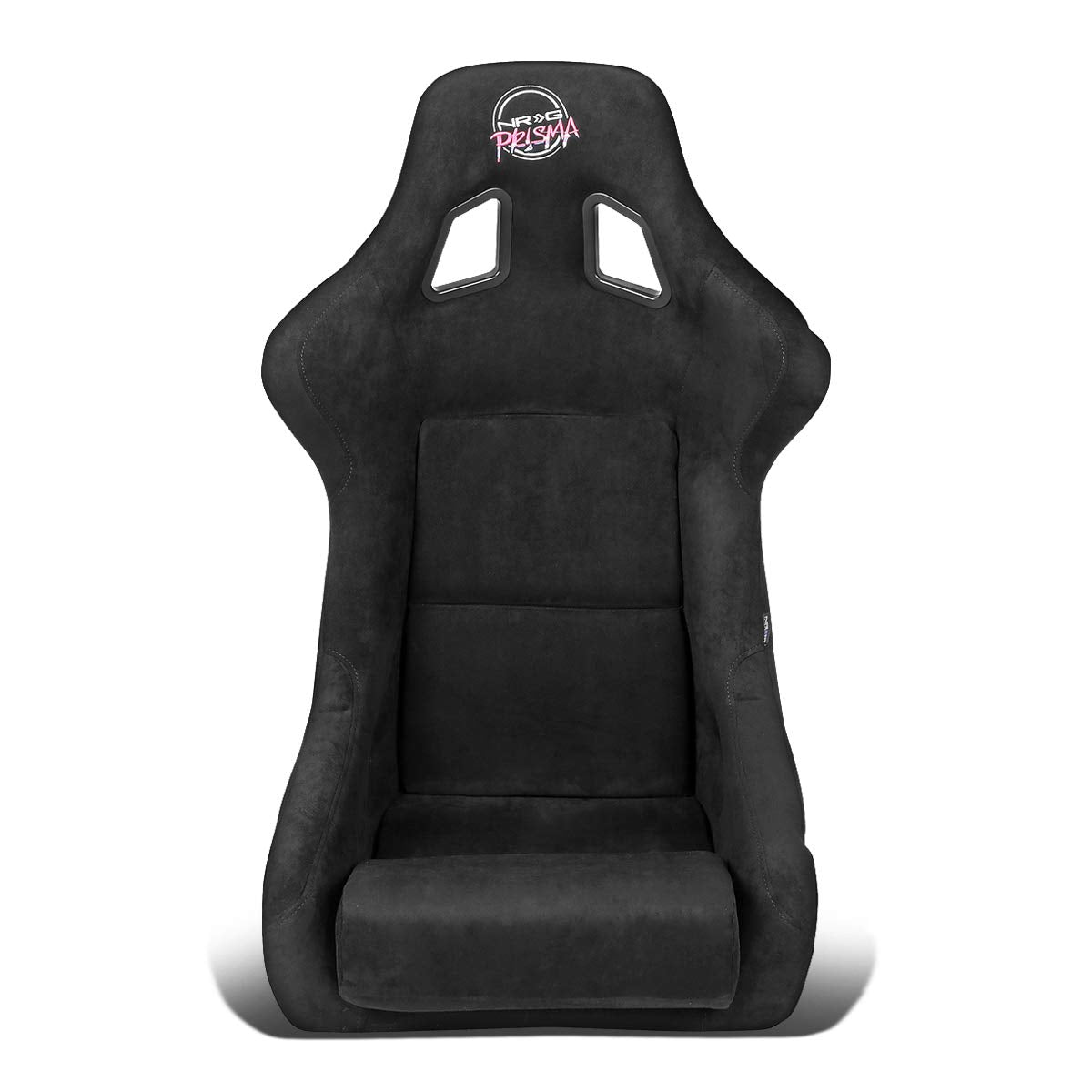 Nrg Innovations Nrg-Frp-302Bk Large Size Fiber Glass Bucket Racing Seat Black Alcantara