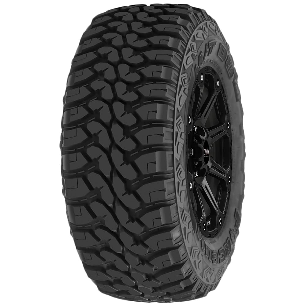 Forceum M/T 08 Plus Mud Off-Road Light Truck Radial Tire-35X12.50R20Lt 35X12.50X20 35X12.50-20 121Q Load Range E Lre 10-Ply Bsw