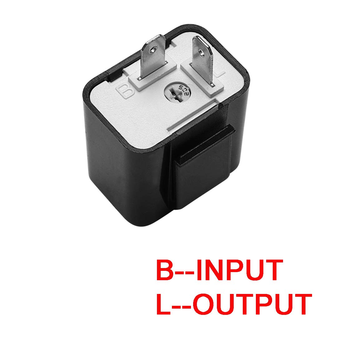 Adjustable Led Flasher For Honda Grom 125 2014-2020 2021 2022 2023 2024, Led Bulb Turn Signals Flasher Relay For 2009-12 Kawasak